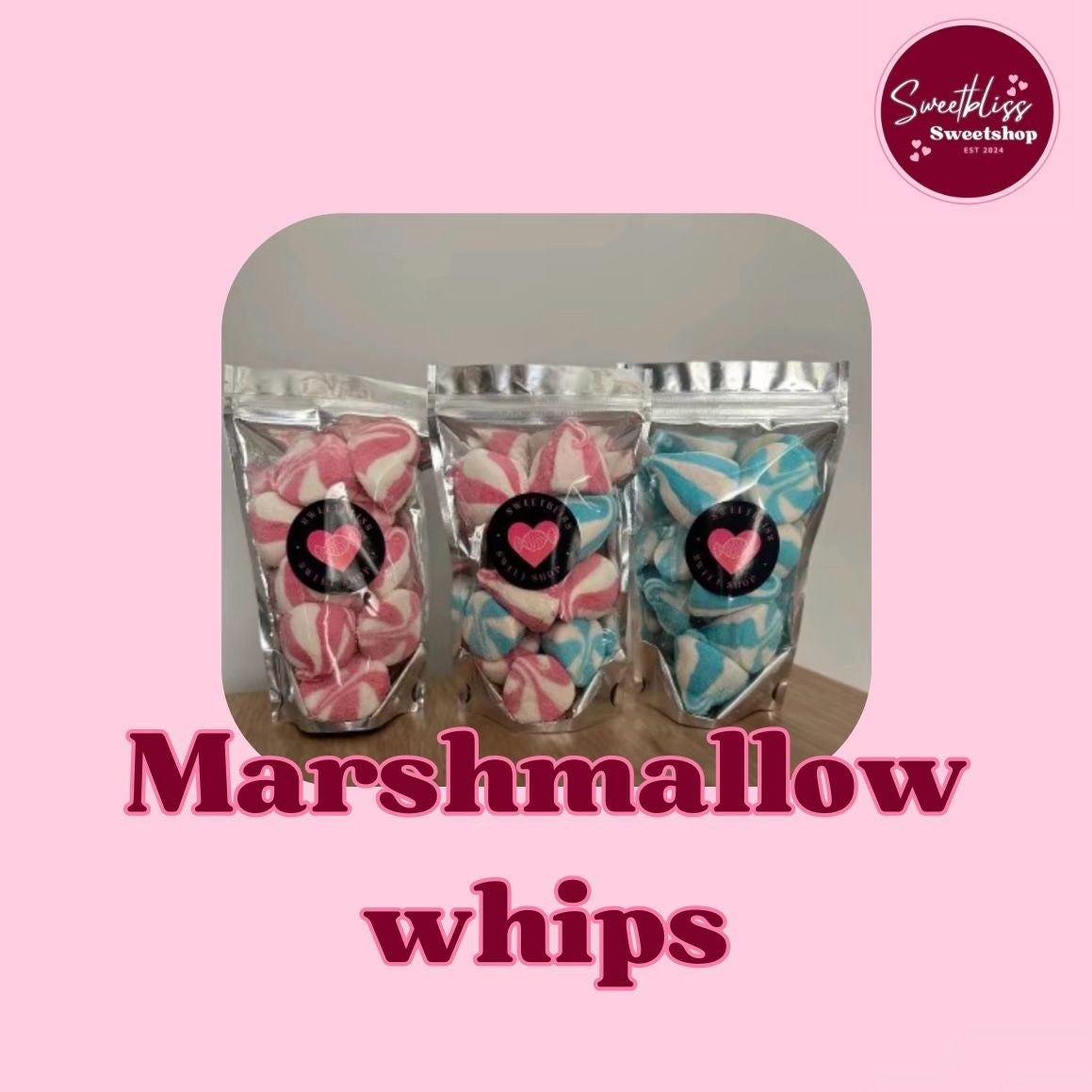 Marshmallow whips 100g