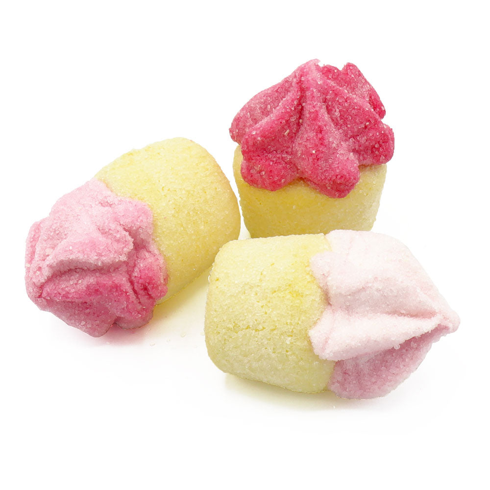 Marshmallow Cupcakes Presented in a Box---Sweet little Valentines Gift