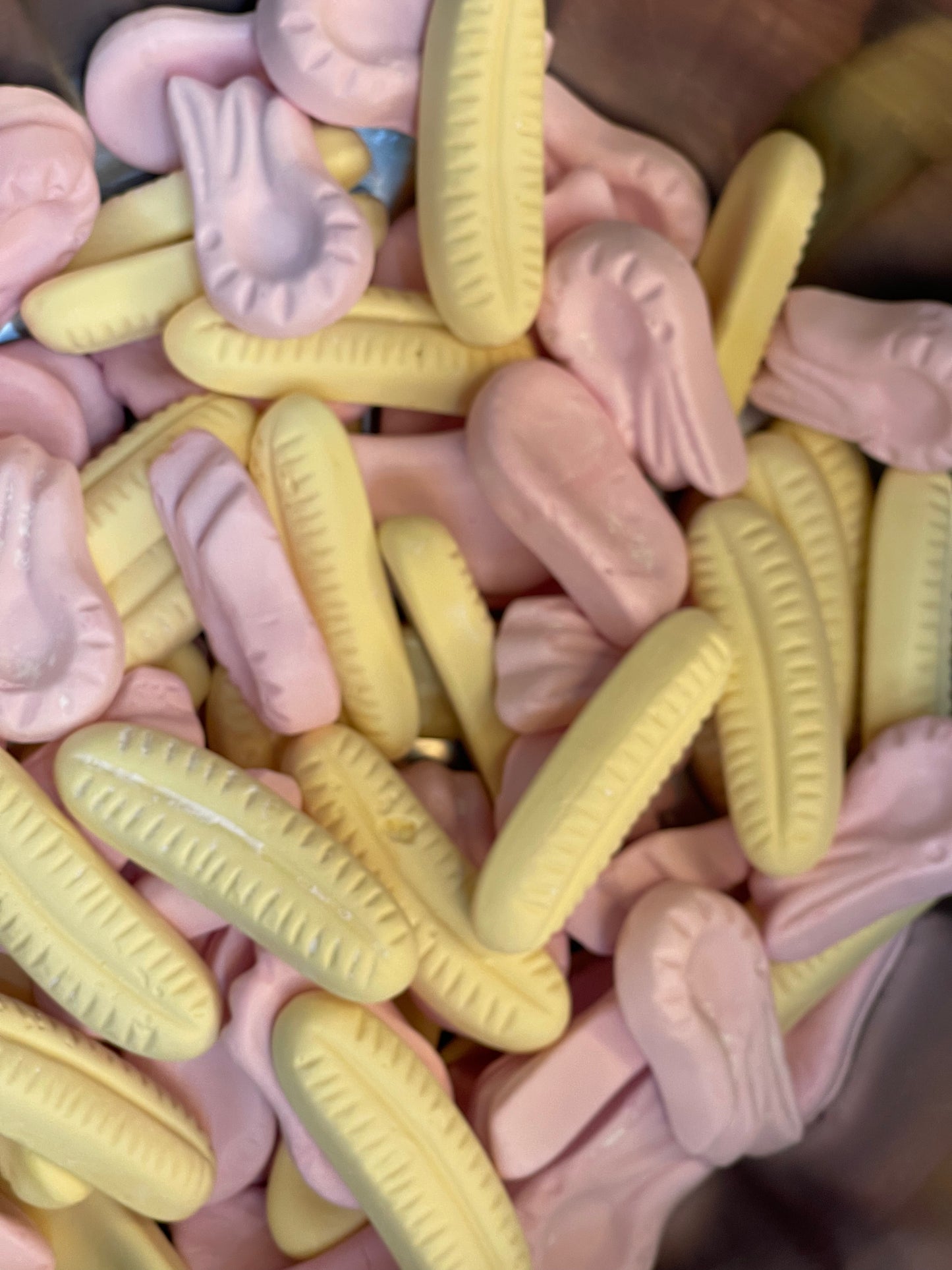 Giant Foam Shrimps and Banana Mix