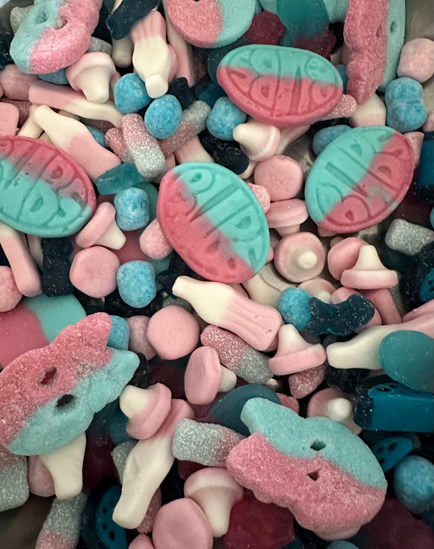 Pink & Blue Mix