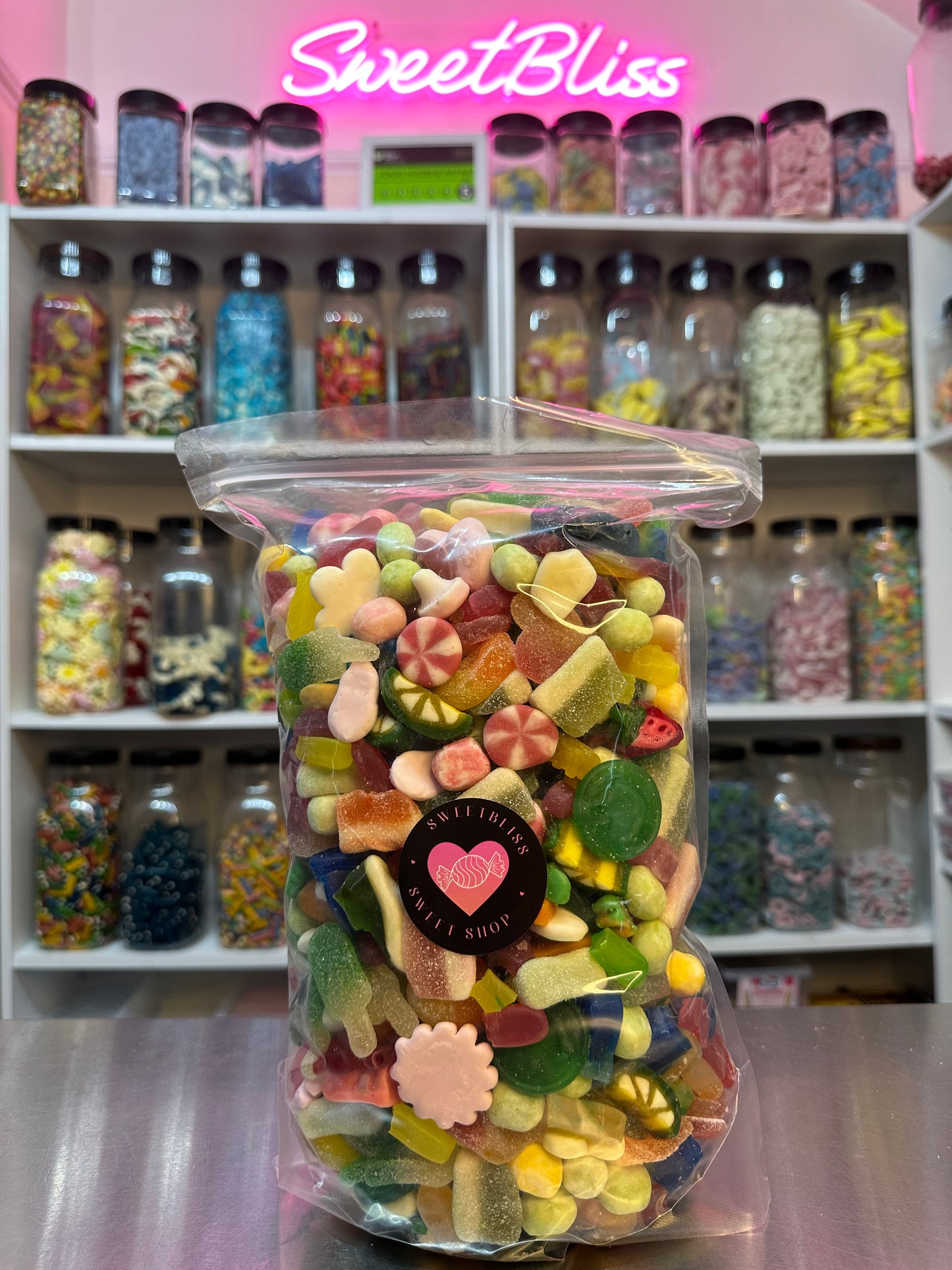 3kg Custom Sweet Bag filled with your favourite pick n mix