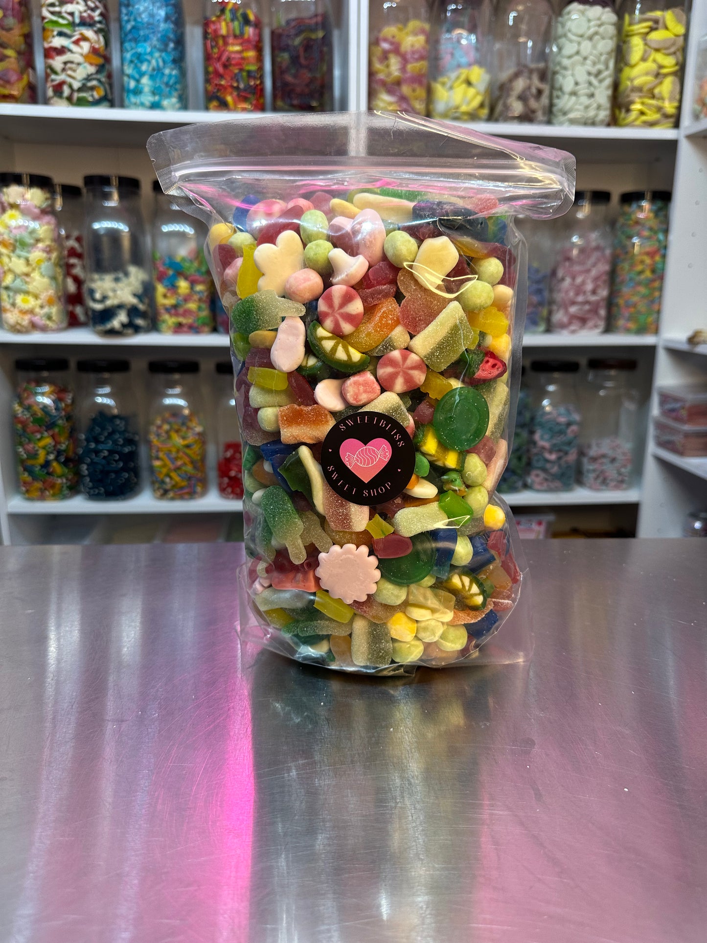 3kg Custom Sweet Bag filled with your favourite pick n mix