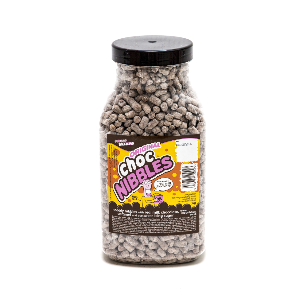 Nibbles 100g or 200g Choose from 4 Fantastic Flavours Banoffee, Mint, Jammie Choc, Original Choco