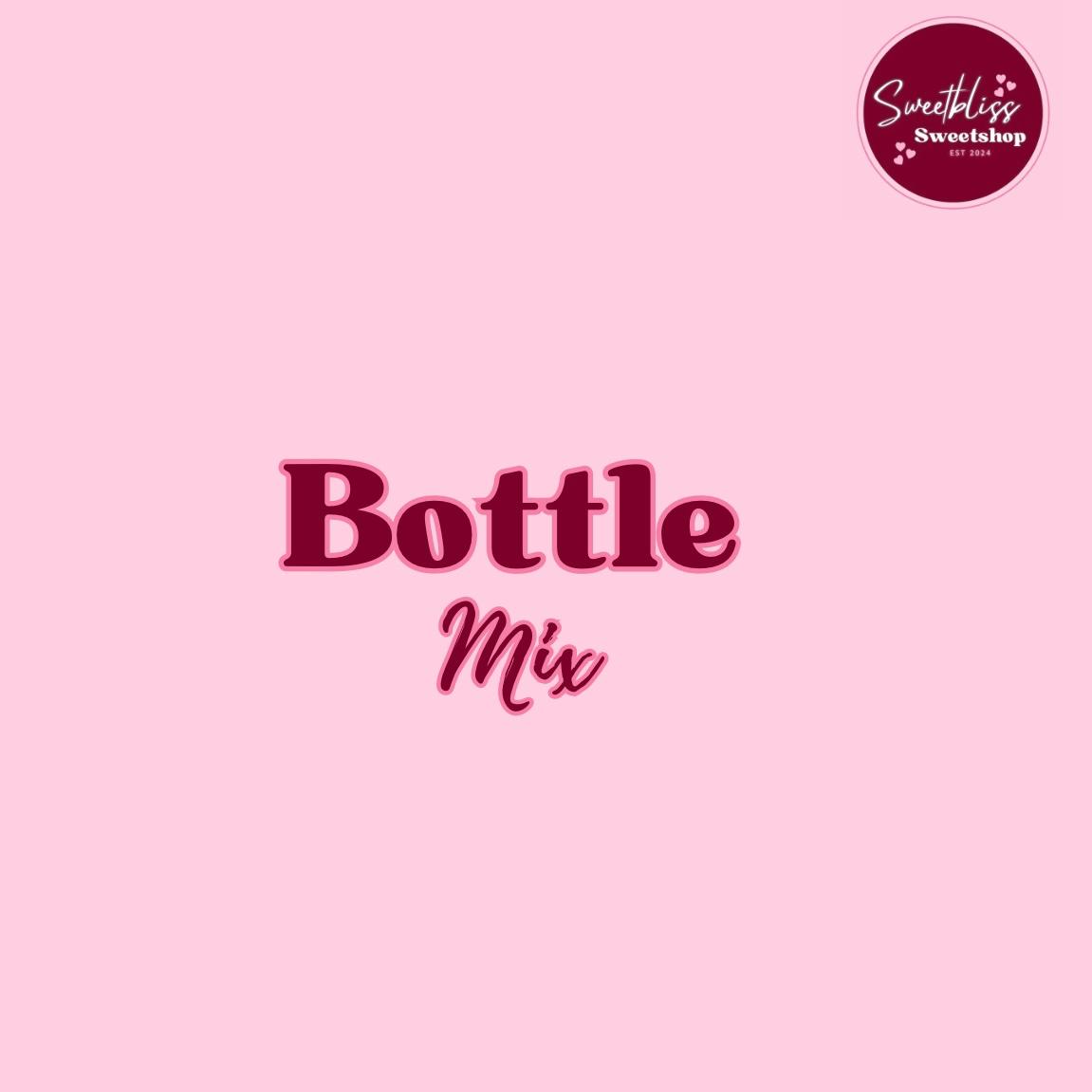 Bottle Mix featuring Cola, Milk, Bubblegum and Strawberry Milkshake Bottles