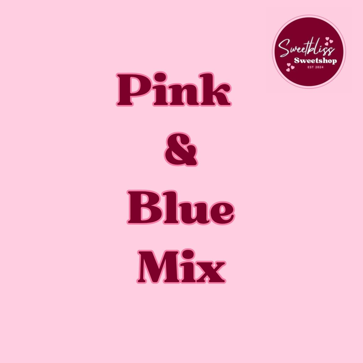 Pink & Blue Mix