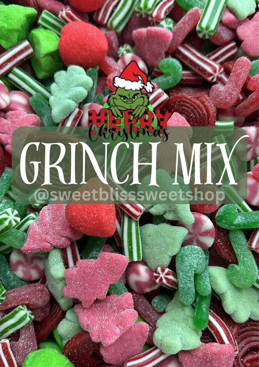 Grinch Christmas pick n mix