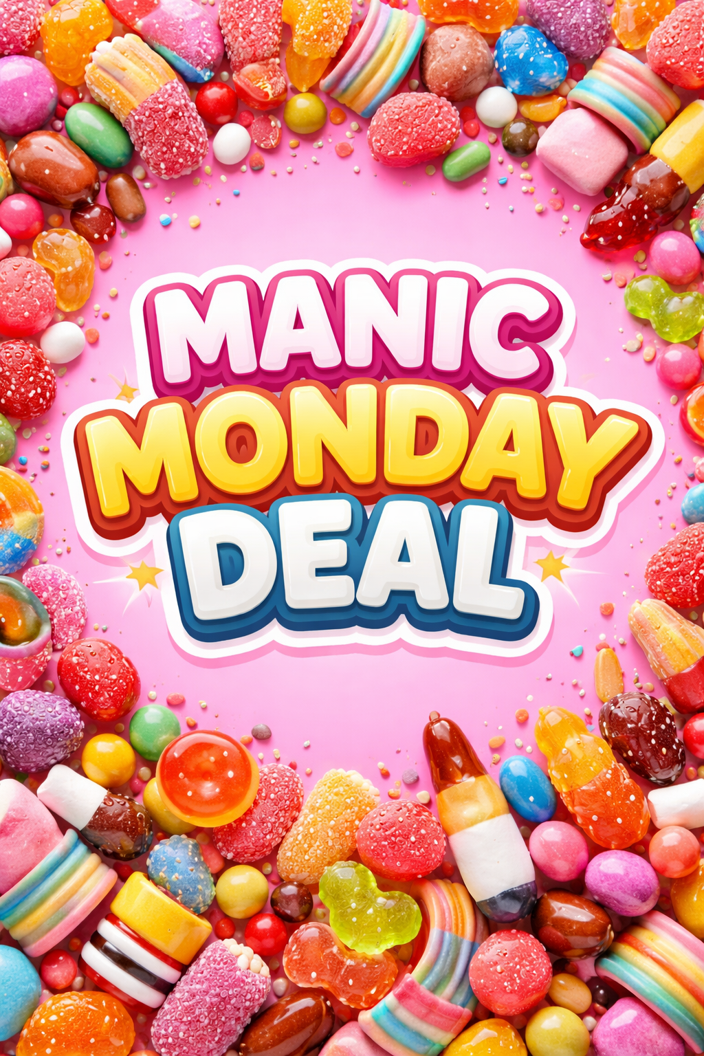 🎉 Manic Monday Deal! 🎉 500g Custom Pick n Mix, for only £5.99