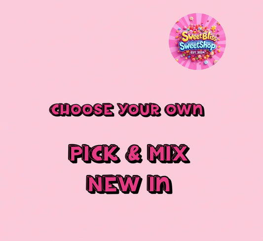 3 New in pick n mix sweets Each Choice is 100g