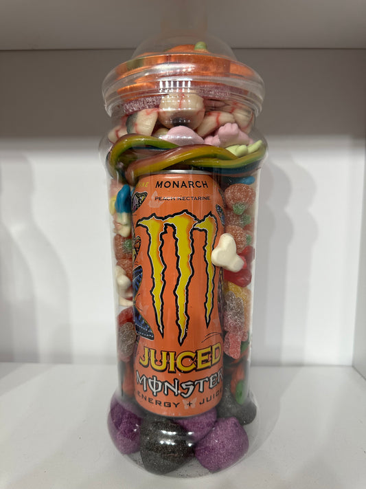HALLOWEEN SPECIAL DRINK JAR with Monster Drink