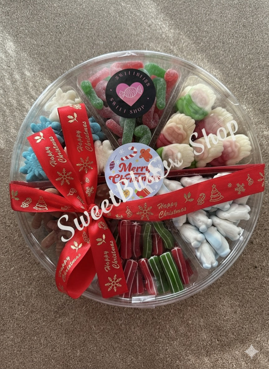6 Section Sweet Platter Choose from Christmas, Vegan, Gluten-Free and more
