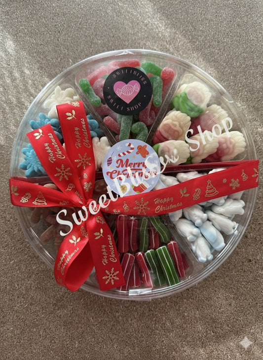 6 Section Sweet Platter Choose from Christmas, Vegan, Gluten-Free and more