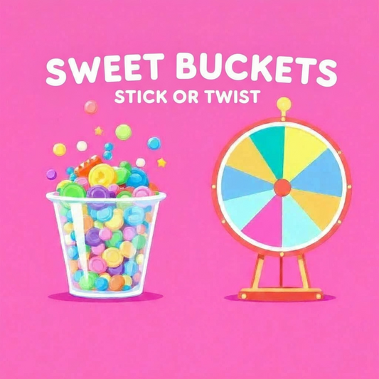 1.12🍬🍬🍬Spin to Win a Sweet Bucket🍬🍬🍬