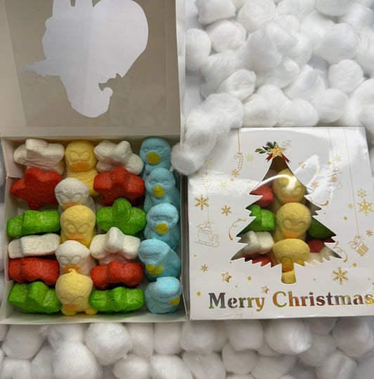 Christmas Marshmallow Box presented in a Beautiful Christmas box sorry no Ducks in this box due to out of stock